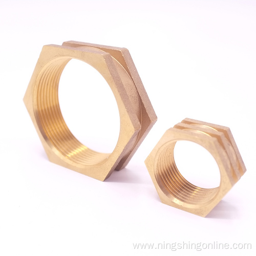 Brass customized hexagonal nut